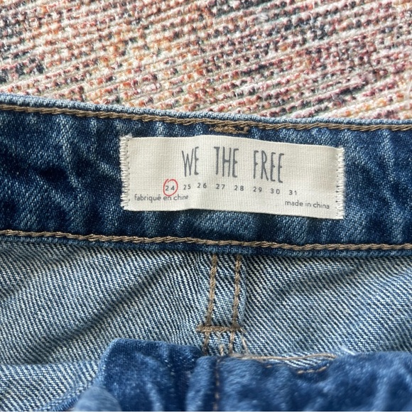 We The Free Mini Jean Skirt - Picture 2 of 4